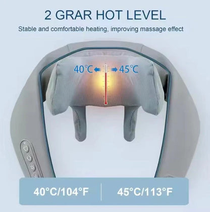 Neck and Back Massager, Massager with Heating, Body Massager for Body Aches and Pains Relief